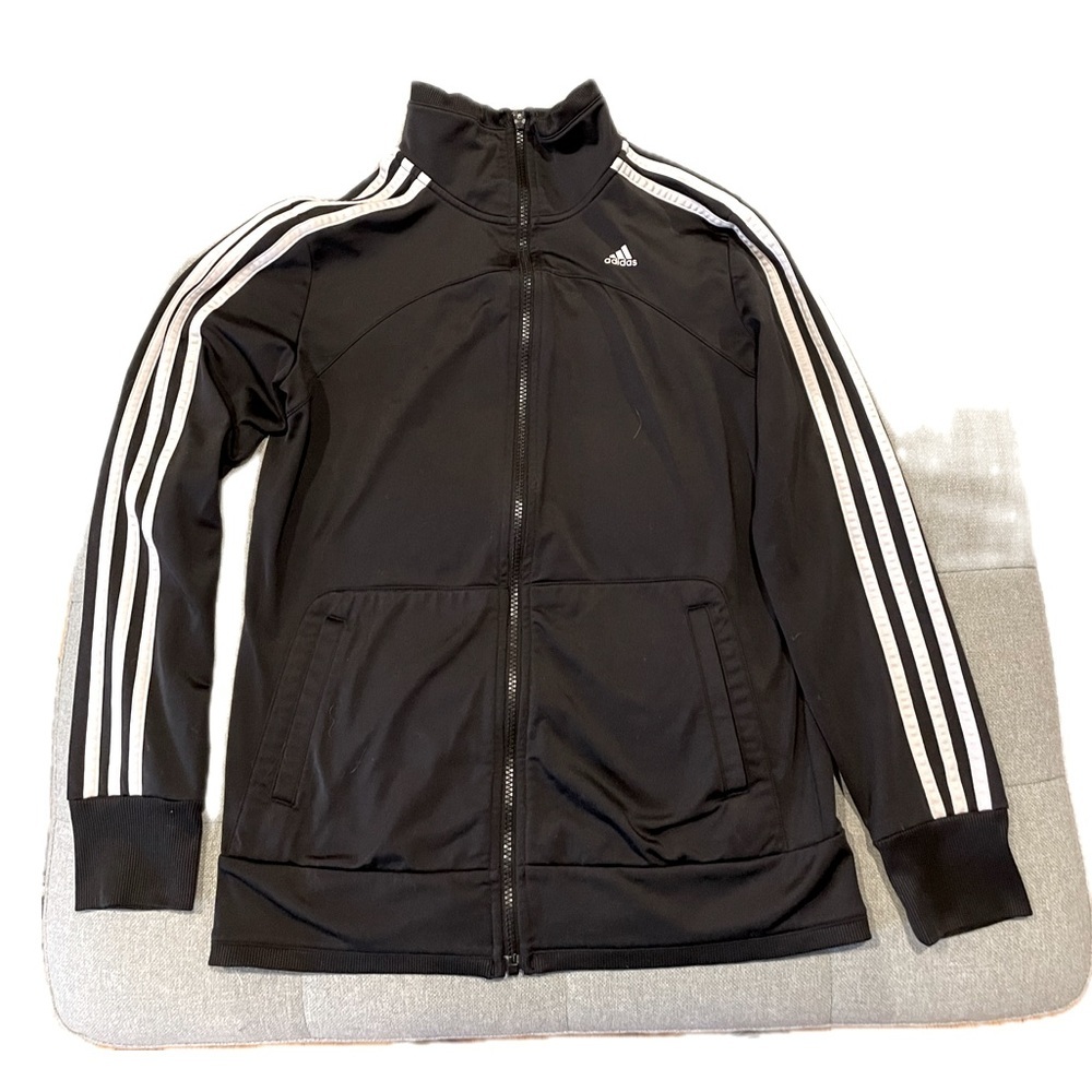 Adidas Black Track Jacket size Small